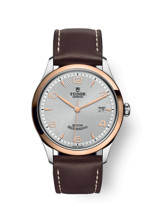 Tudor 1926, Stainless Steel and 18k Rose Gold, 39mm, Ref# M91551-0005