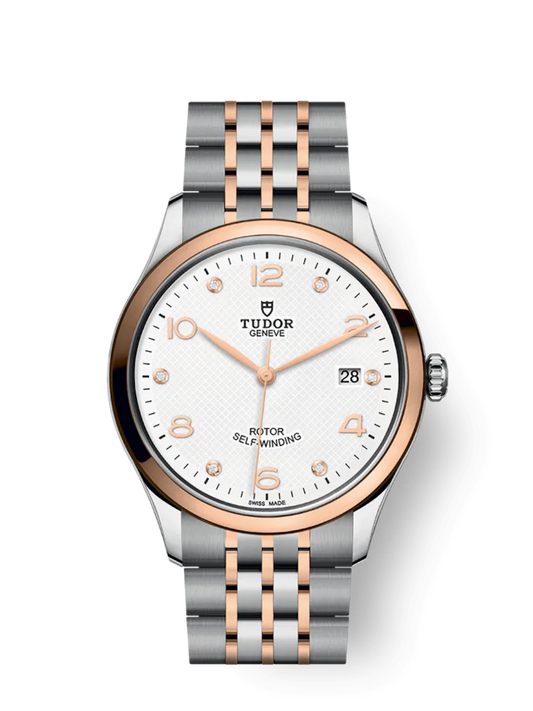 Tudor 1926, Stainless Steel and 18k Rose Gold with Diamond-set, 39mm, Ref# M91551-0011