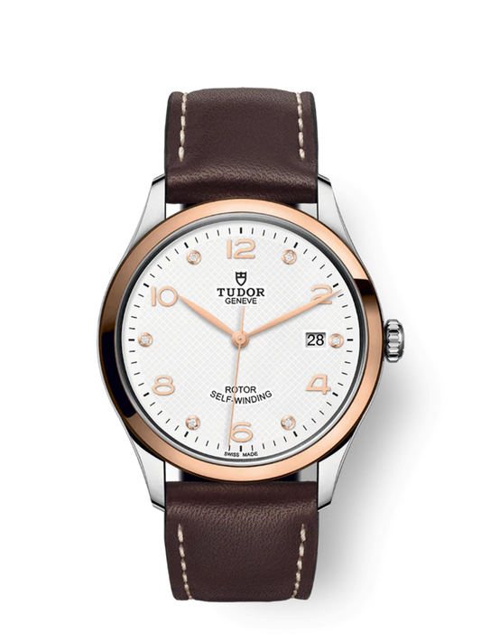 Tudor 1926, Stainless Steel and 18k Rose Gold with Diamond-set, 39mm, Ref# M91551-0012