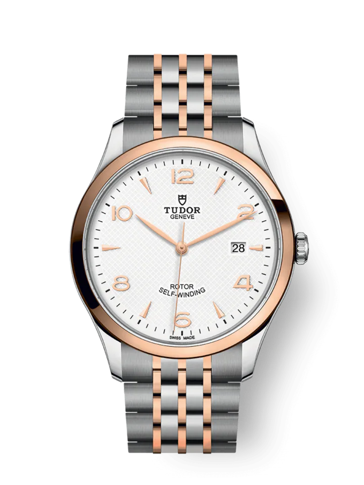 Tudor 1926, Stainless Steel and 18k Rose Gold, 41mm, Ref# M91651-0009
