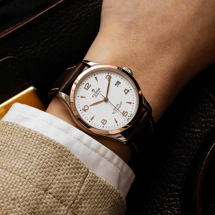 Tudor 1926 Stainless Steel and 18k Rose Gold 41mm Ref M91651