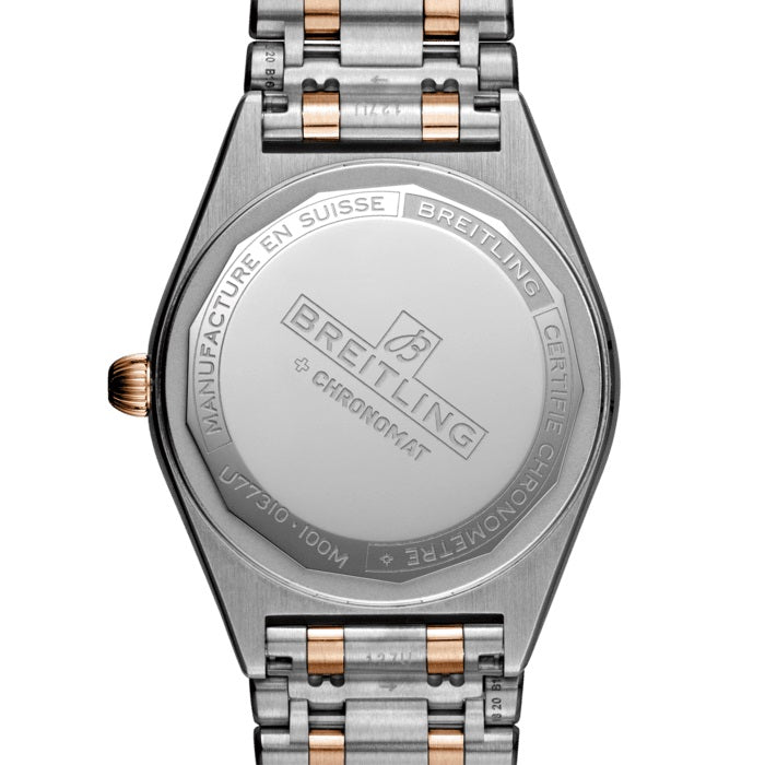 Back Breitling Chronomat 32 Stainless Steel & 18k Red Gold (Gem-set) Ref# U77310591A1U1