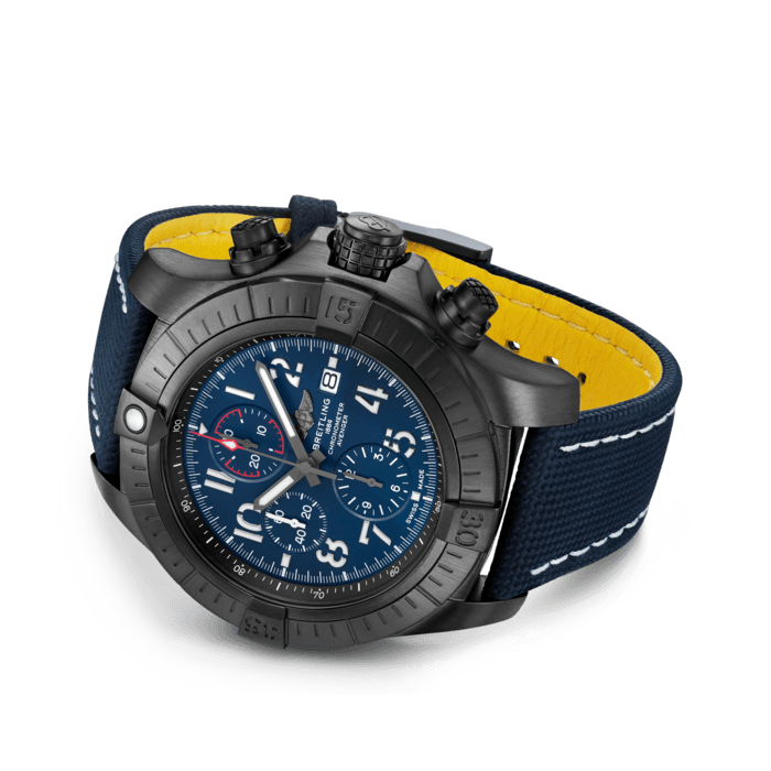 Breitling Super Avenger Chronograph 48 NIGHT MISSION, Ref# V13375101C1X2, Main view
