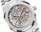 Side Audemars Piguet Royal Oak "JUMBO" EXTRA-THIN OPENWORKED "50TH ANNIVERSARY" Ref# 16204ST.OO.1240ST.01