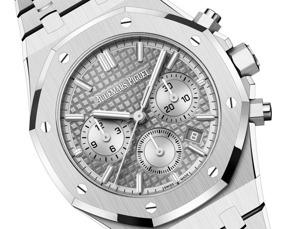 Side Audemars Piguet Royal Oak SELFWINDING CHRONOGRAPH Ref# 26715ST.OO.1356ST.02