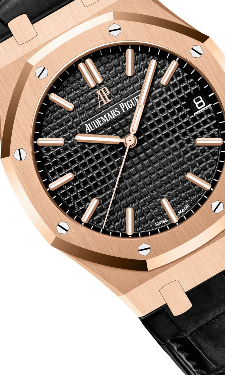 Side Audemars Piguet Royal OAK SELFWINDING Ref# 15500OR.OO.D002CR.01