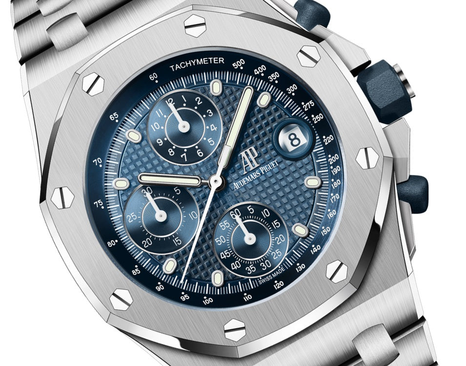 Side Audemars Piguet Royal Oak Offshore SELFWINDING CHRONOGRAPH Ref# 26238ST.OO.2000ST.01