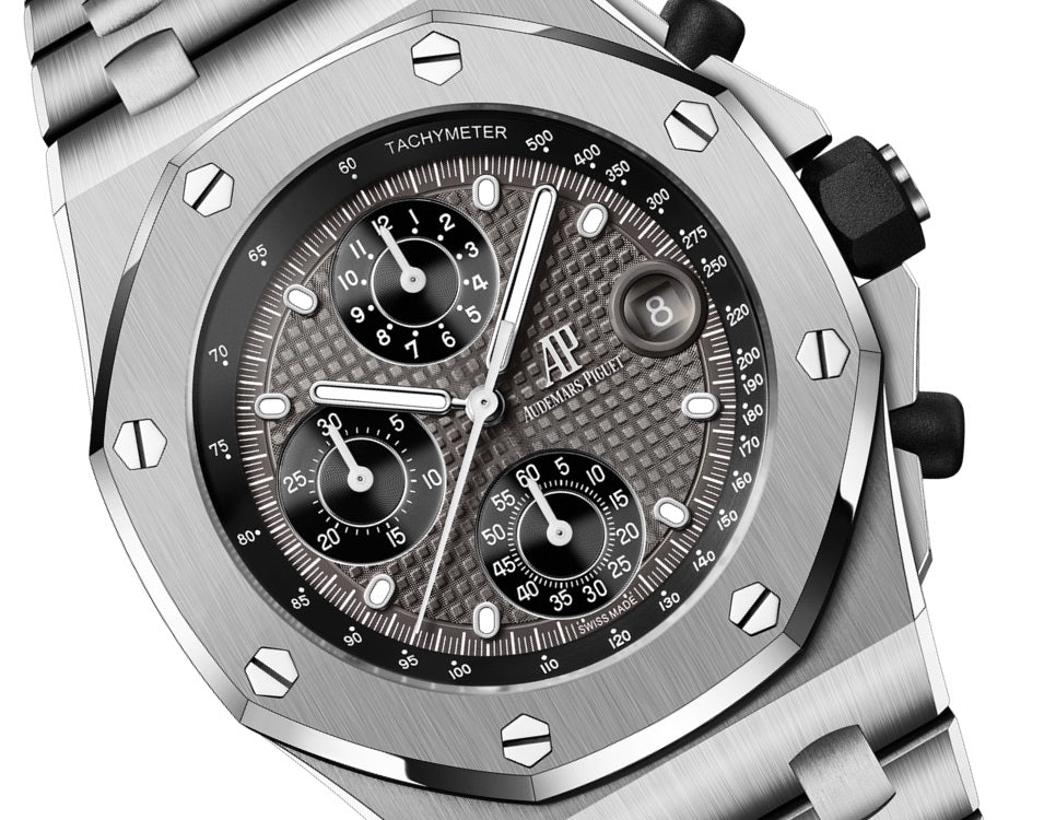 Side Audemars Piguet Royal Oak Offshore SELFWINDING CHRONOGRAPH Ref# 26238TI.OO.2000TI.01