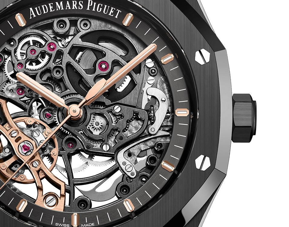 Dial Audemars Piguet Royal Oak DOUBLE BALANCE WHEEL OPENWORKED 15416CE.OO.1225CE.01