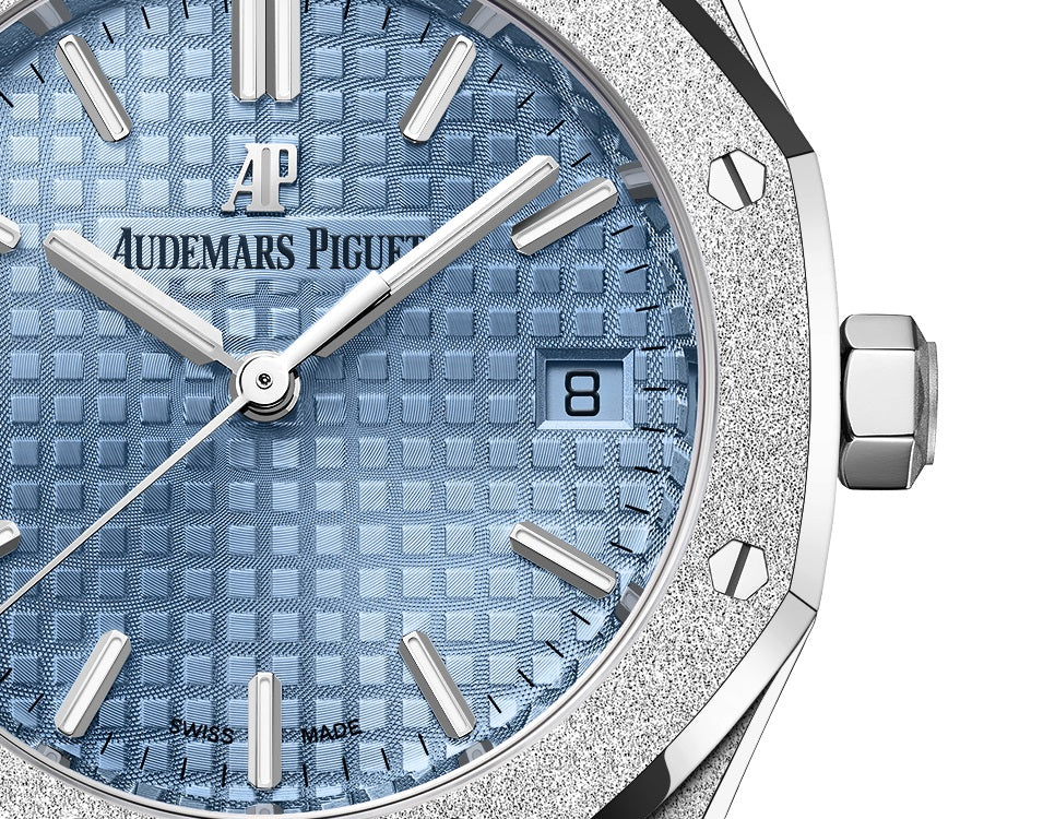 Dial Audemars Piguet Royal Oak FROSTED GOLD SELFWINDING Ref# 77353BC.GG.1263BC.01