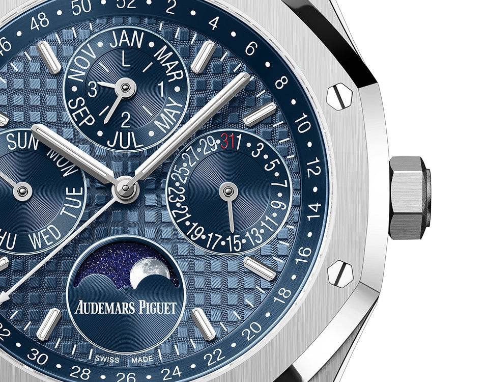 Dial Audemars Piguet Royal Oak PERPETUAL CALENDAR Ref# 26574ST.OO.1220ST.03