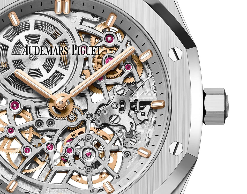 Dial Audemars Piguet Royal Oak "JUMBO" EXTRA-THIN OPENWORKED "50TH ANNIVERSARY" Ref# 16204ST.OO.1240ST.01