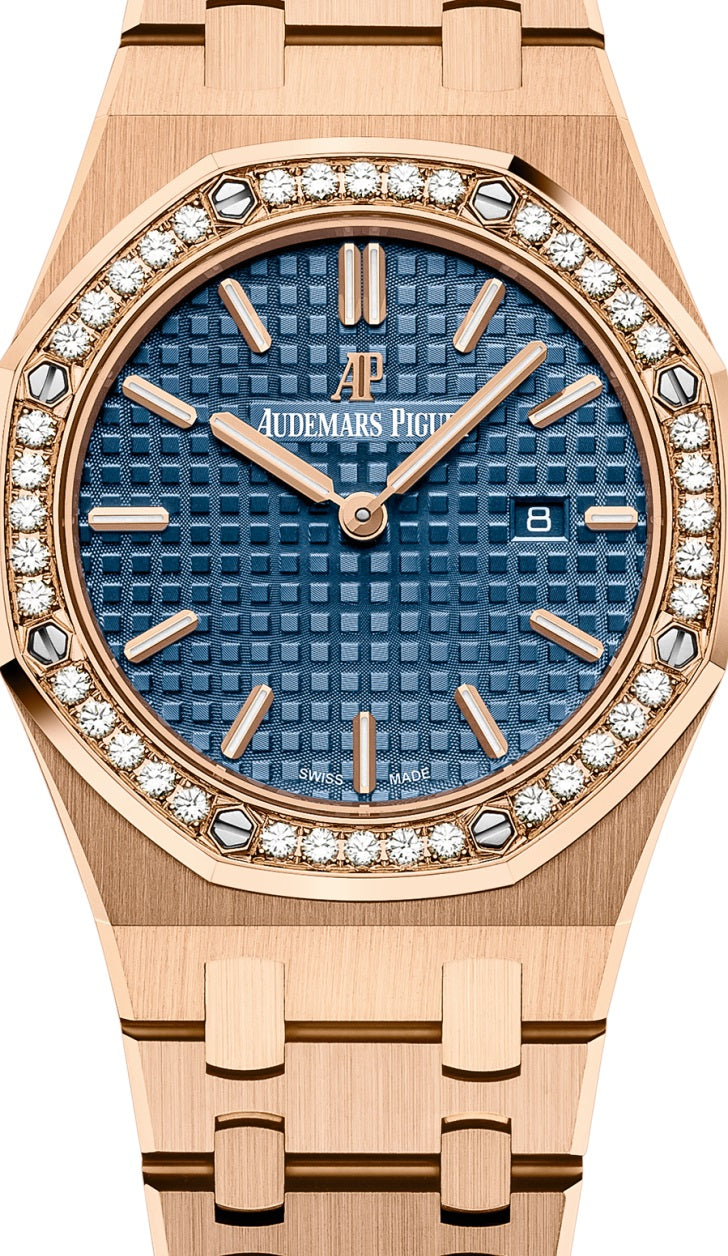 Side Audemars Piguet Royal OAK QUARTZ Ref# 67651OR.ZZ.1261OR.02