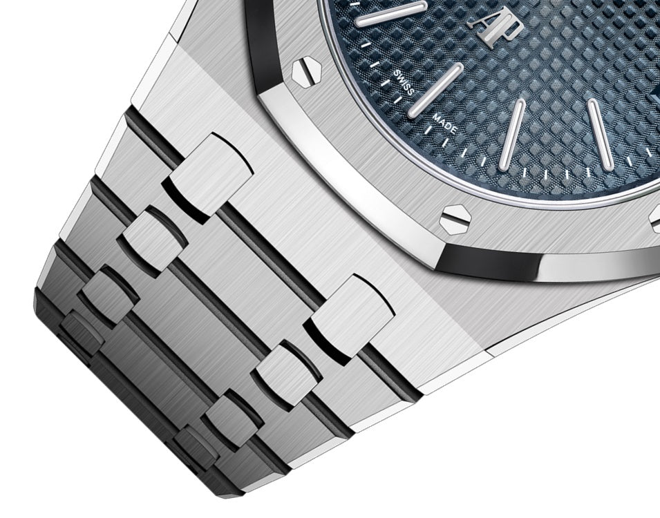 Bracelet Audemars Piguet Royal Oak "JUMBO" EXTRA-THIN "50TH ANNIVERSARY" Ref# 16202ST.OO.1240ST.01