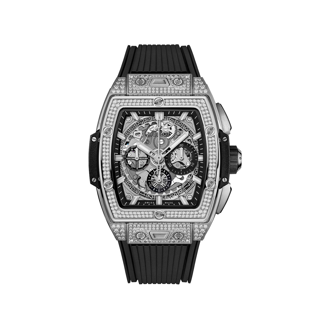 Hublot Spirit of Big Bang TITANIUM PAVÉ Ref# 642.NX.0170.RX.1704